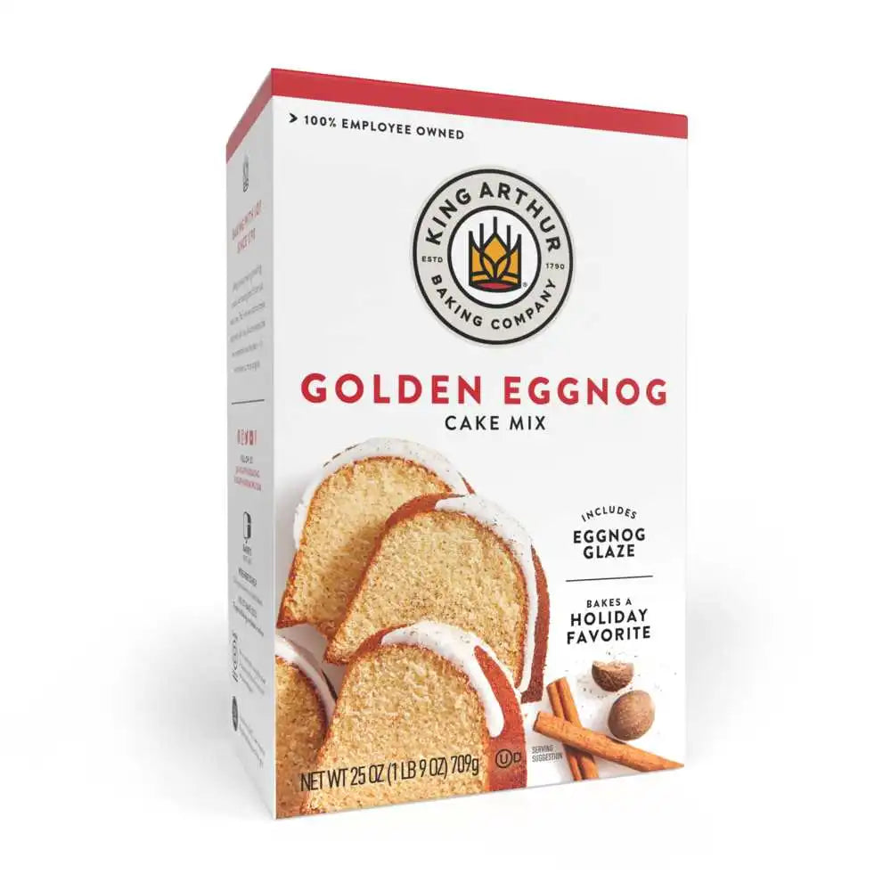 Golden Eggnog Cake Mix