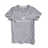 Women's Vintage Bake Eat Repeat Tee